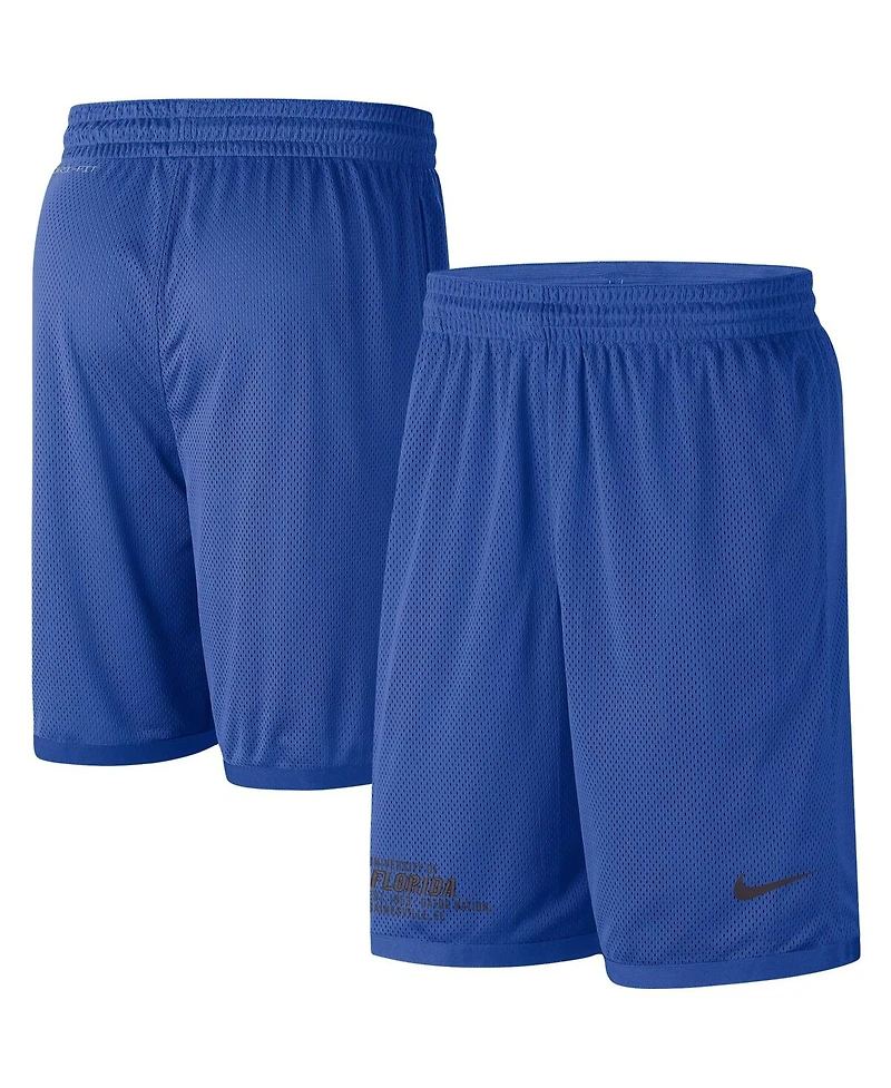 Men's Nike Royal Florida Gators Performance Mesh Shorts