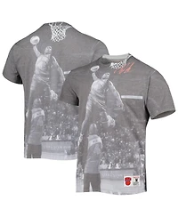 Men's Mitchell & Ness Nate Robinson Heather Gray New York Knicks Above The Rim T-shirt