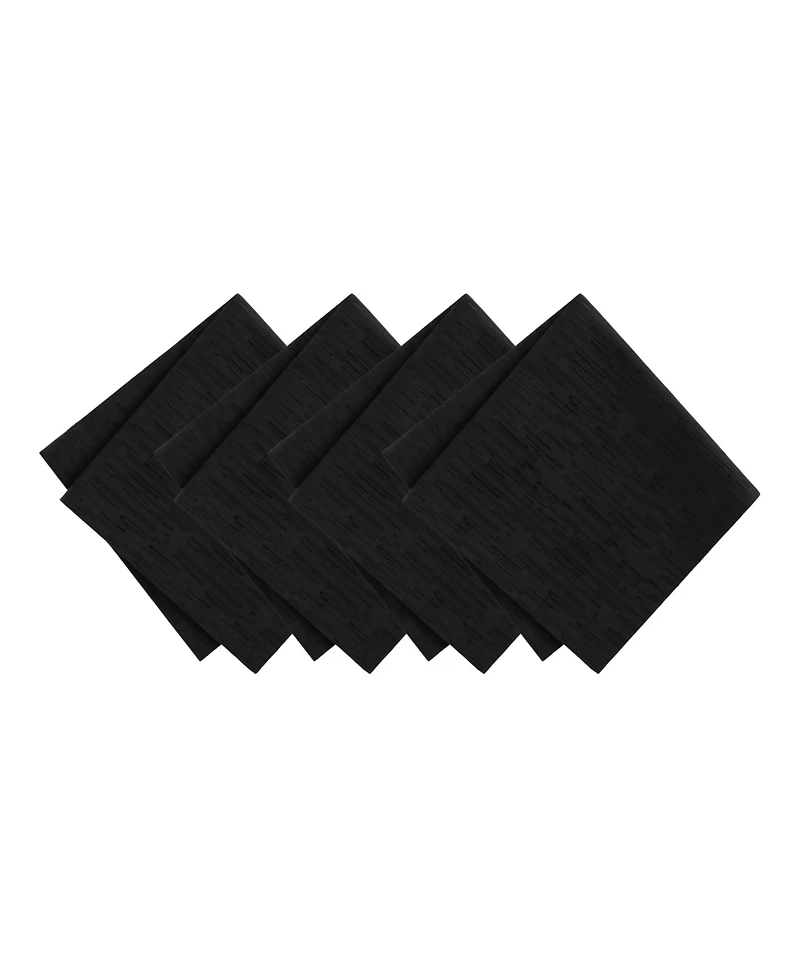 Continental Solid Texture Water and Stain Resistant Napkins 17 x 17, Set/4