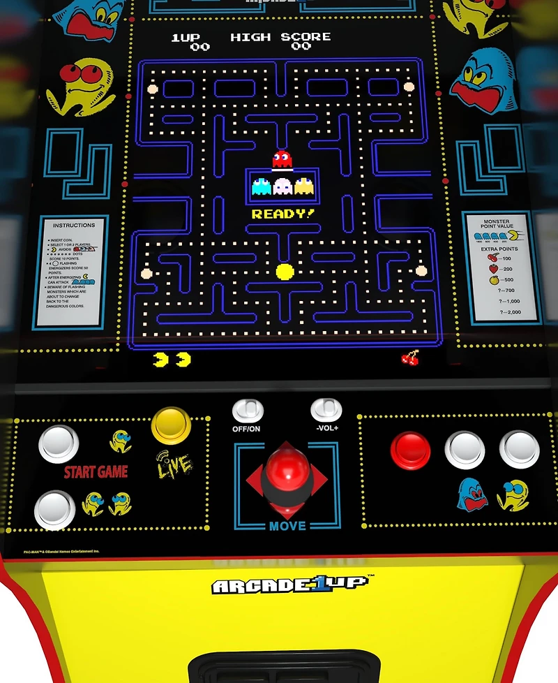 Arcade1Up Pac-Man Legacy Deluxe Arcade Machine