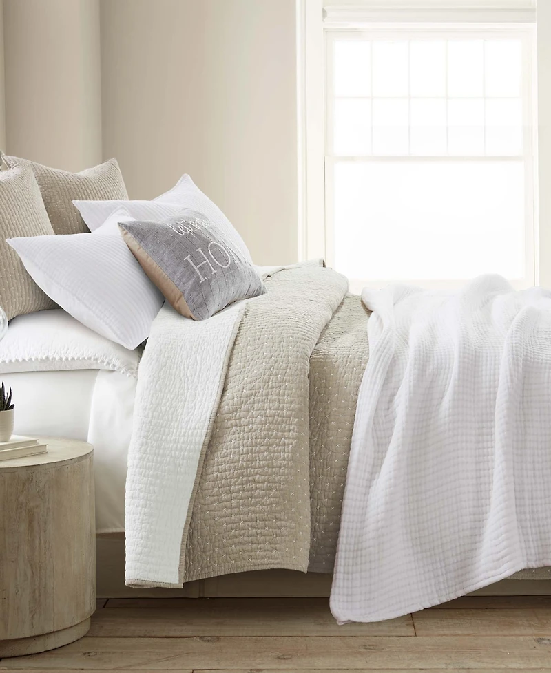Levtex Caden Cotton Gauze Textured 2-Pc. Coverlet Set, Twin/Twin Xl