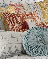 Levtex Tamiya Embroidered Decorative Pillow, 18" x 18"