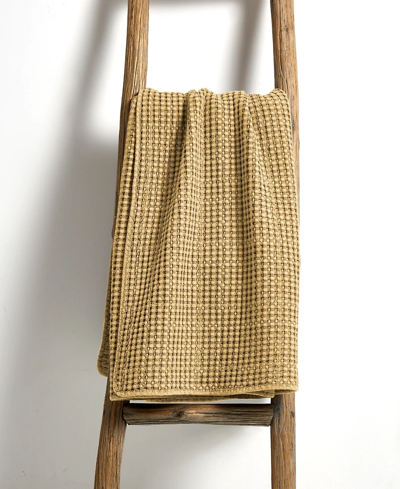 Levtex Mills Waffle Stitched Quilted Throw, 60" x 50"