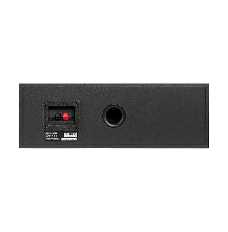 Polk Audio Monitor XT30 Black High-Resolution Center Channel Speaker