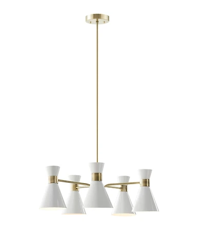 Ink+Ivy Ezra 5-Light Adjustable Chandelier