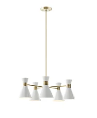 Ink+Ivy Ezra 5-Light Adjustable Chandelier