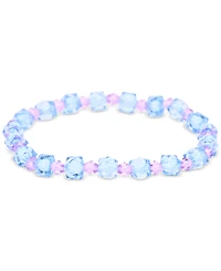 Accutime Girls' Digital Disney Frozen Light Blue Silicone Strap Watch 33mm Gift Set