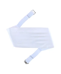 Trafalgar Sutton Solid Color Silk Cummerbund