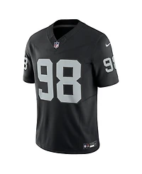 Men's Nike Maxx Crosby Black Las Vegas Raiders Vapor F.u.s.e. Limited Jersey