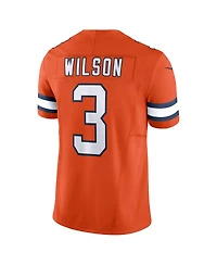 Men's Nike Russell Wilson Orange Denver Broncos Vapor F.u.s.e. Limited Jersey