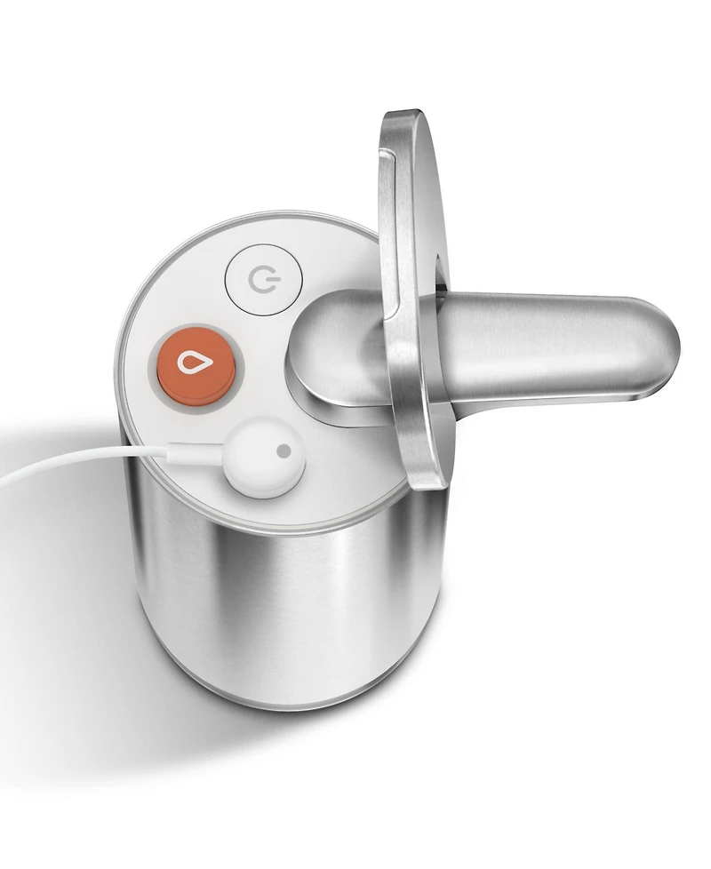 simplehuman 10 oz Foam Sensor Pump, Touch-Free Hand Soap Dispenser