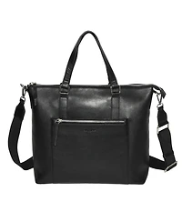 Club Rochelier Ladies Large Leather Crossbody Business Tote Bag