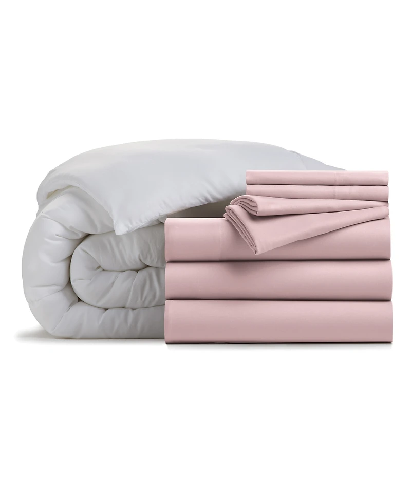Ella Jayne Triple Brushed Microfiber 8-Piece Duvet Bundle