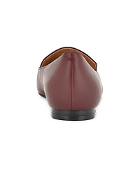 Nine West Women's Abay Pointed Toe Slip-On Smoking Flats