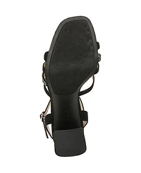LifeStride Women's Belle Embellished Block Heel Dress Sandals
