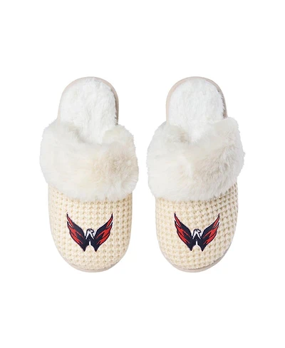 Women's Foco Washington Capitals Open Back Slippers