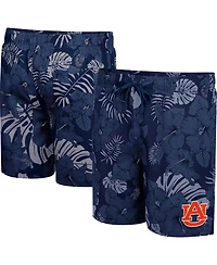 Men's Colosseum Navy Auburn Tigers The Dude Swim Shorts