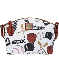 Women's Dooney & Bourke Chicago White Sox Gameday Suki Crossbody Purse with Medium Wristlet