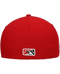 Men's New Era White Vancouver Canadians Authentic Collection Team Alternate 59FIFTY Fitted Hat