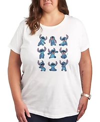 Hybrid Apparel Trendy Plus Stitch Graphic T-shirt