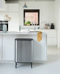 Bo Touch Top Hi Trash Can, 16 Gallon, 60 Liter