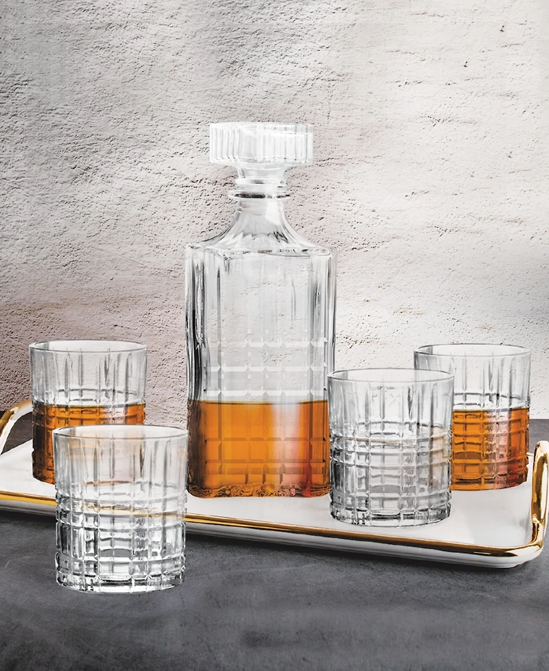 Fifth Avenue Manufacturers Lexington 7 Piece Whiskey Set