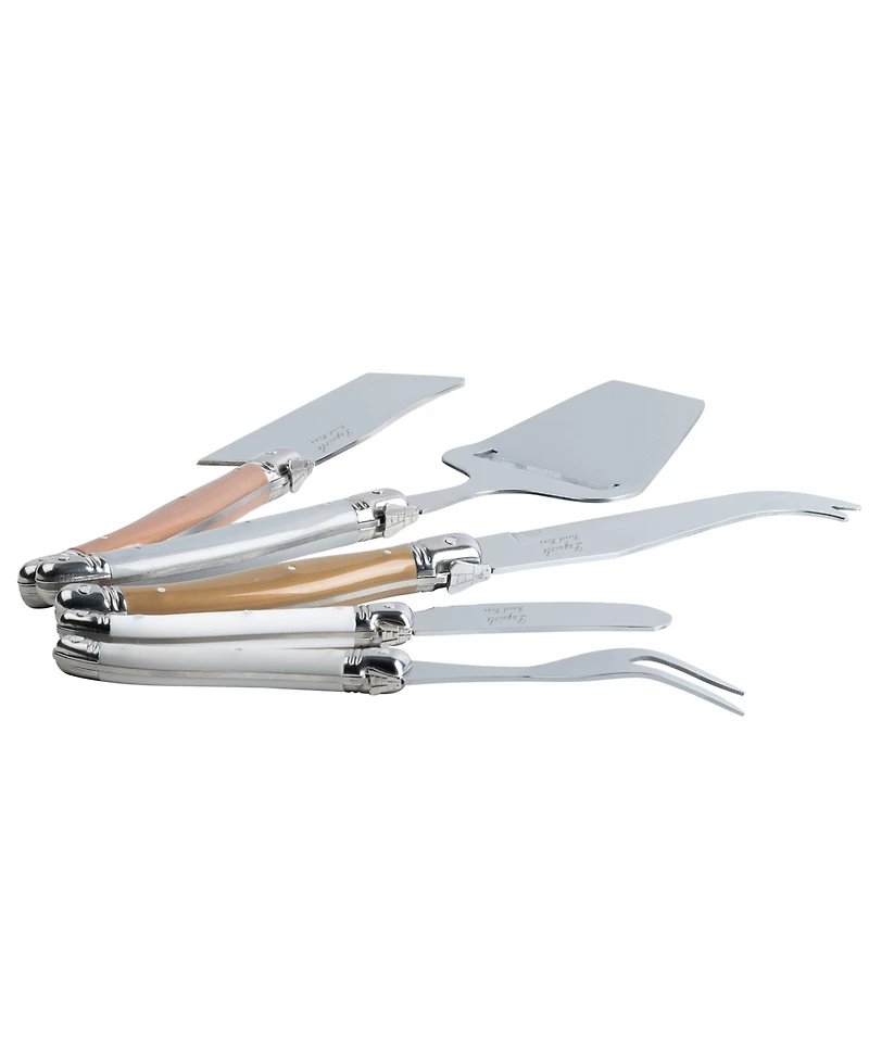 French Home Laguiole 5 Piece Cheese Knife