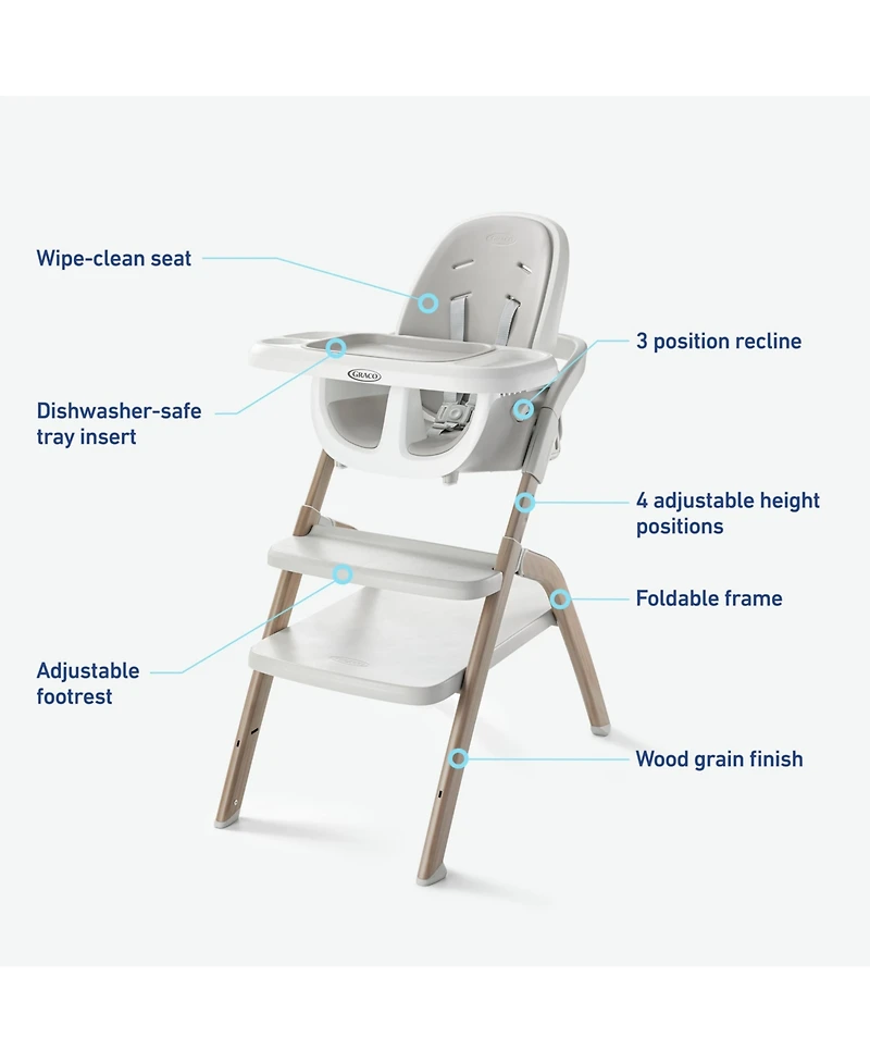 Graco Baby EveryStep Slim 6-in-1 Highchair