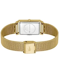 Lacoste Women's Catherine Gold-Tone Mesh Bracelet Watch 28.3mm x 20.7mm