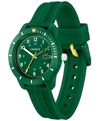Lacoste Mini Tennis Green Silicone Strap Watch 34mm