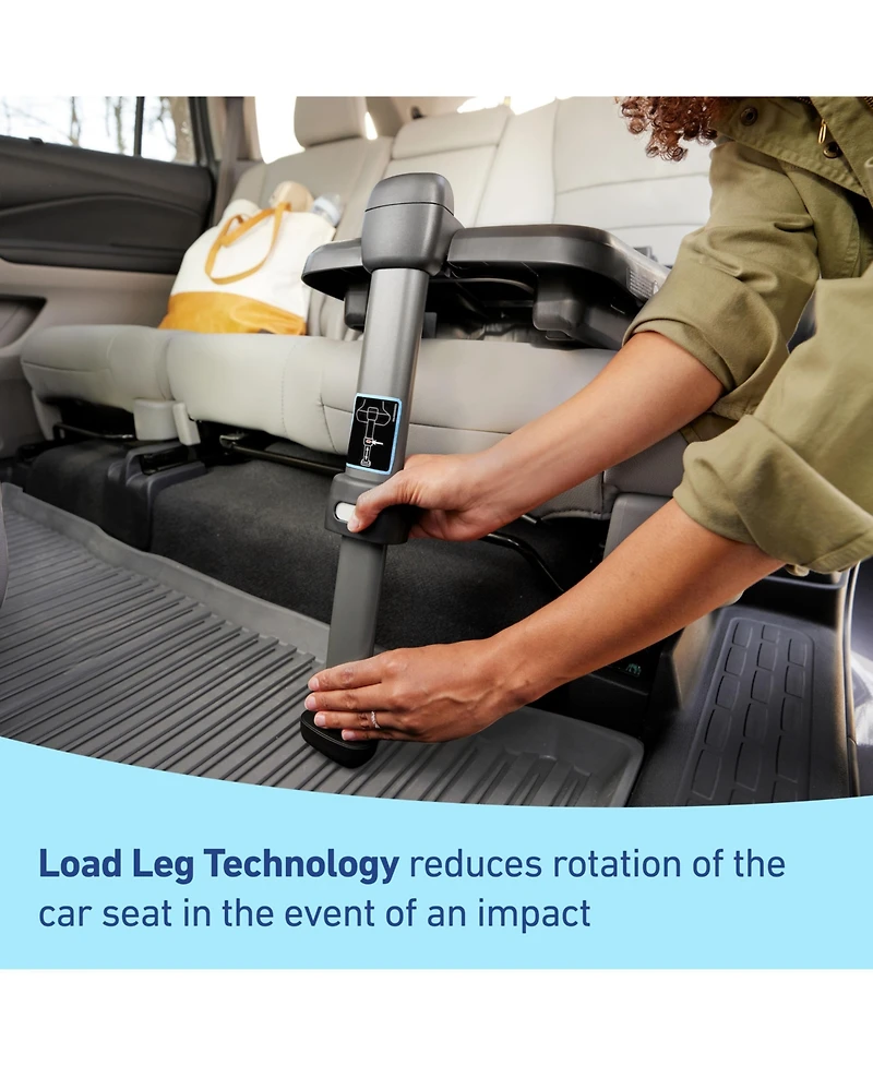 Graco SnugRide Dlx Baby Car Seat Featuring Load Leg Technology