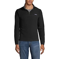Lands' End Men's Anyweather Fleece Quarter Zip Pullover