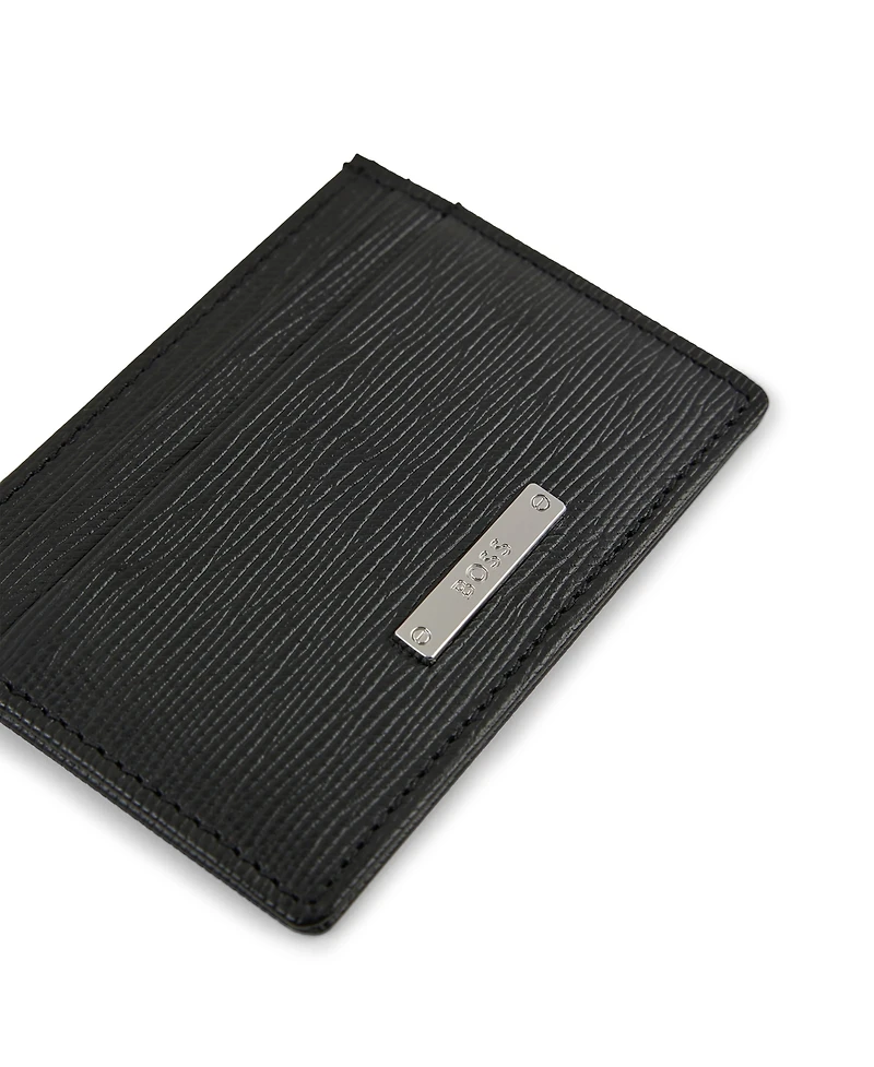 Boss Men's Italian-Leather Card Holder