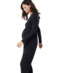 Ingrid + Isabel Maternity Everywear Long Sleeve Jumpsuit
