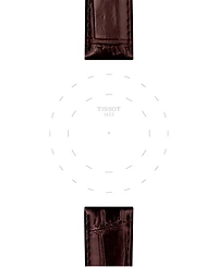 Tissot Official Interchangeable Brown Leather Watch Strap