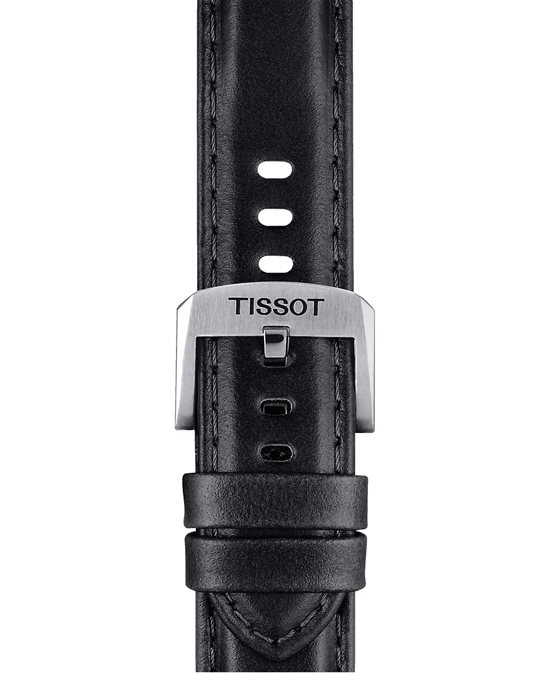 Tissot Official Interchangeable Black Leather Watch Strap