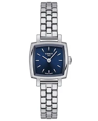 Tissot Women's Swiss Lovely Square Stainless Steel Bracelet Watch 20mm