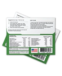 MultiVitamin Plus Topical Patch without Iron by PatchAid (30-Day Supply)