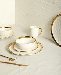 Stone Lain Florian 16 Pc. Dinnerware Set, Service For 4