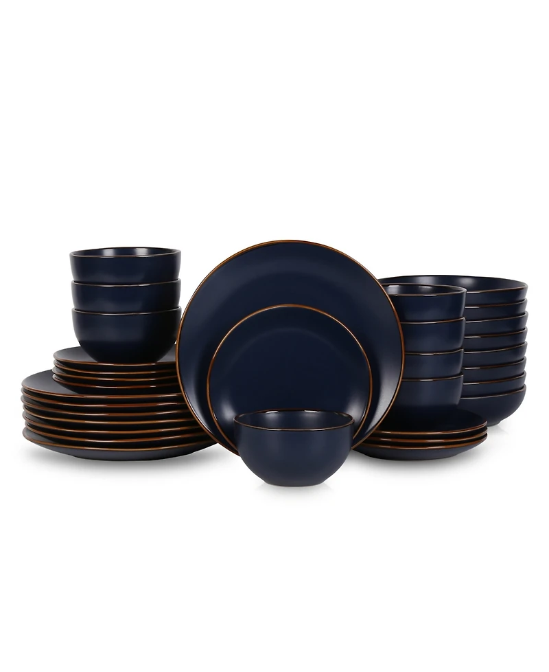 Stone Lain Brasa 32 Pc. Dinnerware Set, Service for 8