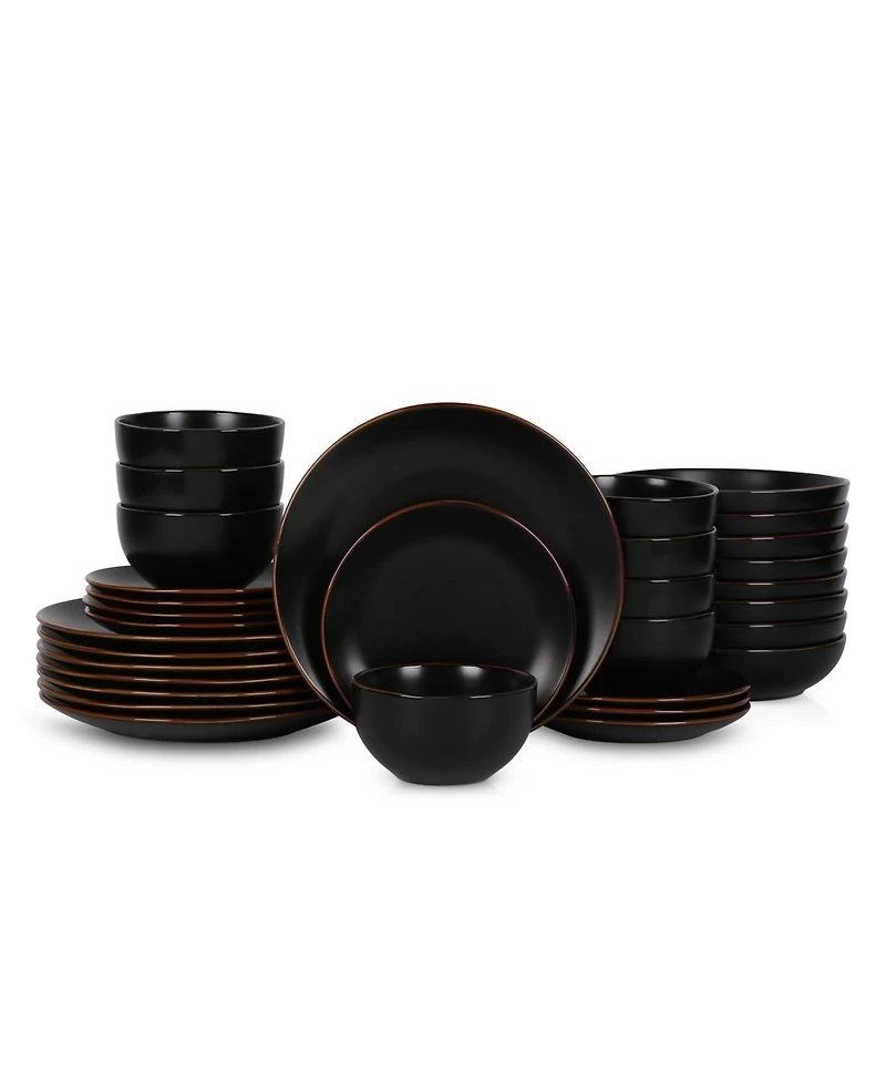Stone Lain Brasa 32 Pc. Dinnerware Set, Service for 8