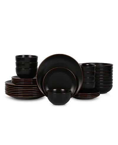 Stone Lain Brasa 32 Pc. Dinnerware Set, Service for 8