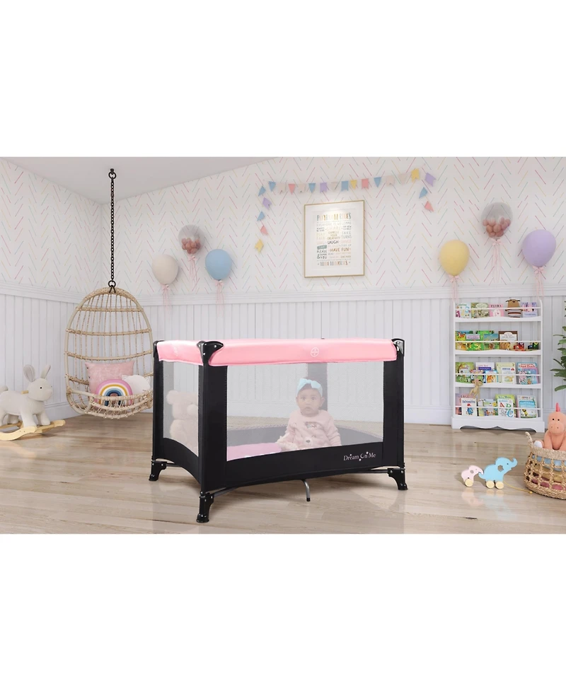 Dream on Me Nest Portable Play Yard In Pink