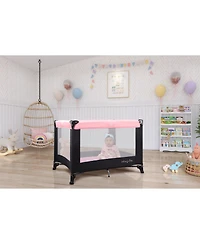 Dream on Me Nest Portable Play Yard In Pink