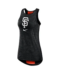 Women's Nike Black San Francisco Giants Right Mix High Neck Tank Top