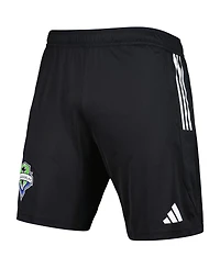 Men's adidas Black Seattle Sounders Fc 2023 On-Field Aeroready Training Shorts