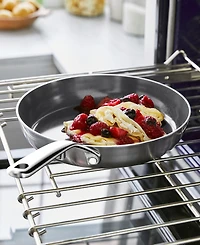 GreenPan GP5 Stainless Steel Healthy Ceramic Nonstick 2-Piece Fry pan Set, 10" and 12"