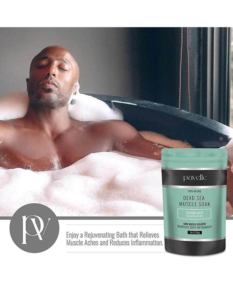 Pavelle Dead Sea Muscle Soak, Bath Sea Salt