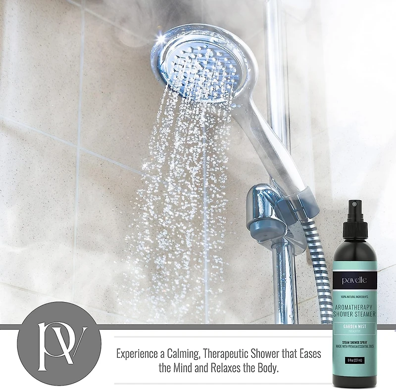 Pavelle Shower Spray Aromatherapy, Eucalyptus Essential Oil Mist