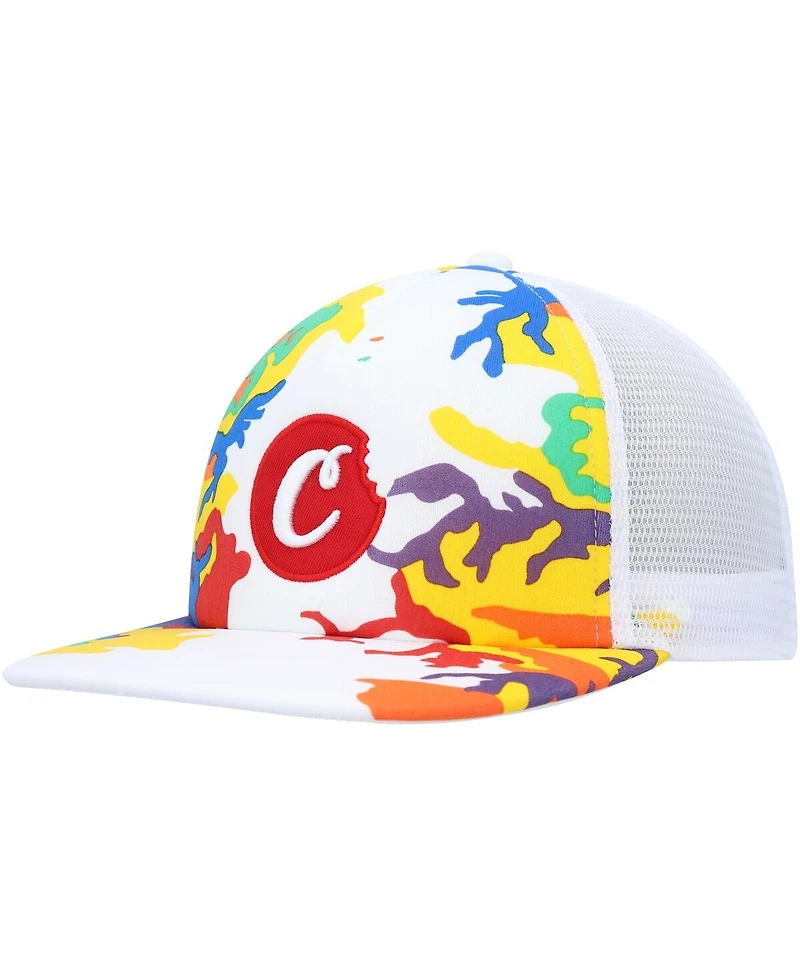 Men's Cookies White Fresh Air Trucker Snapback Hat